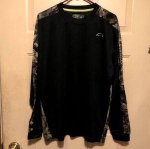 Fishouflage Men's Black and Camo shirt